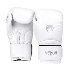 Venum Contender 1.5 XT Boxing Gloves, White/Silver 