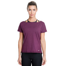 Eminence Long T-shirt, Plum 