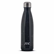 Zoe Stainless Steel Insulated Water Bottle, Marble Black, 500 ml