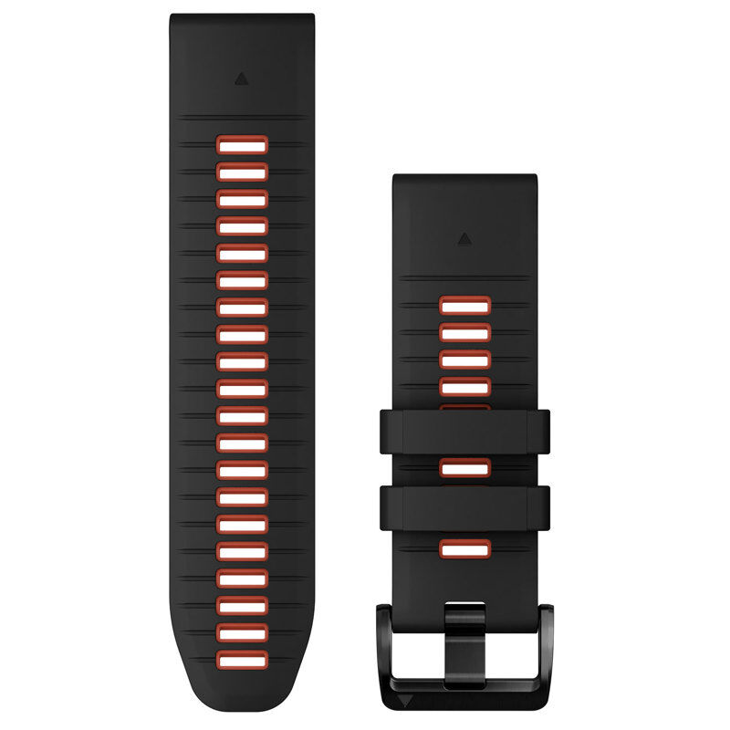 Garmin Quickfit, 26 mm, Black / Flame Red