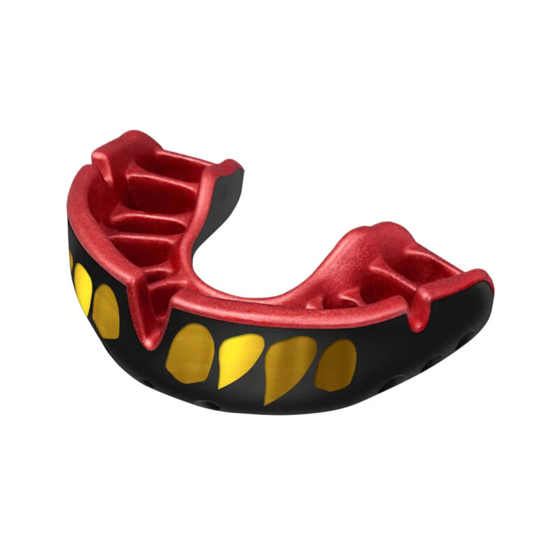 OPRO Self-Fit GEN5 Gold Jawz– Black/Red
