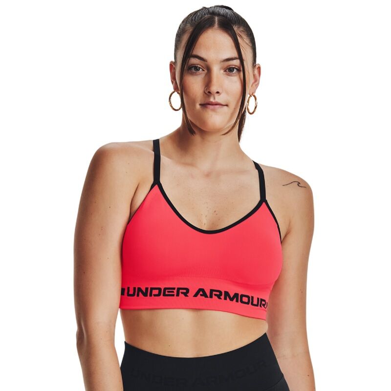 Under Armour Women's Seamless Low Impact Long Bra : : Clothing,  Shoes & Accessories