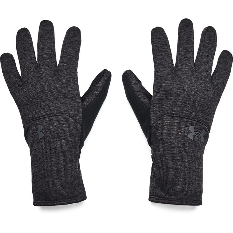 UA Storm Fleece Gloves, Black/Jet Grey 