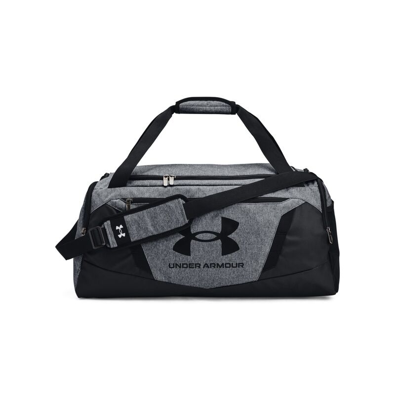 UA Undeniable 5.0 Medium Duffle Bag, Pitch Gray/Black