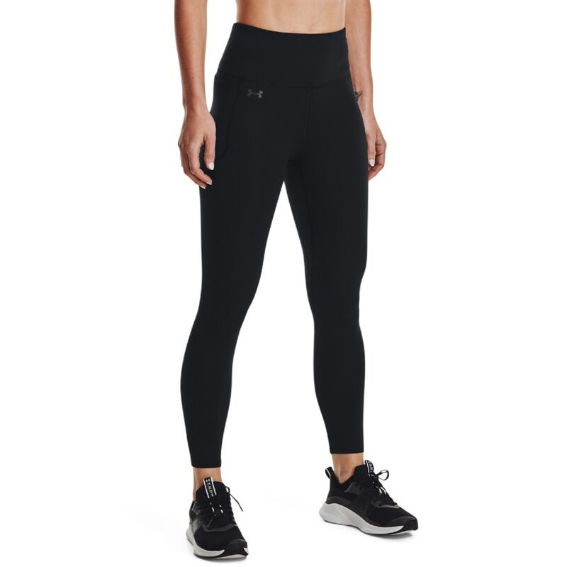 UA Motion Ankle Women's Leggings, Black/Jet Grey 