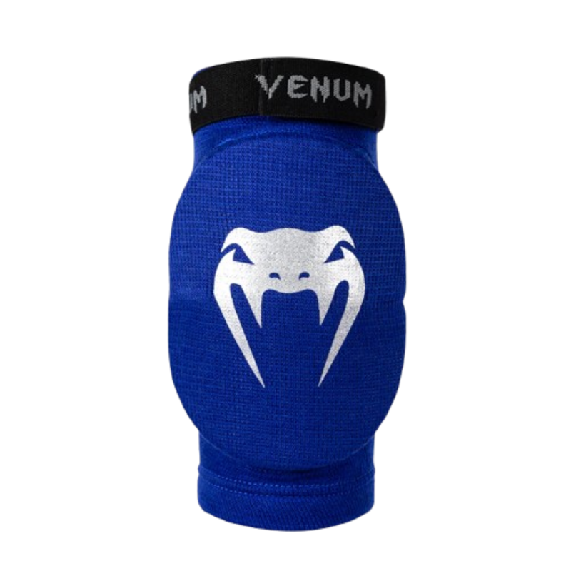 Venum Kontact Elbow Pads, Royal Blue/Silver 
