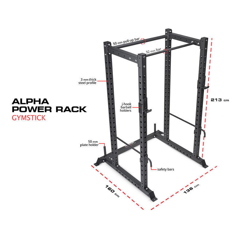 Gymprotine Rack Gymstick Alpha Power Rack
