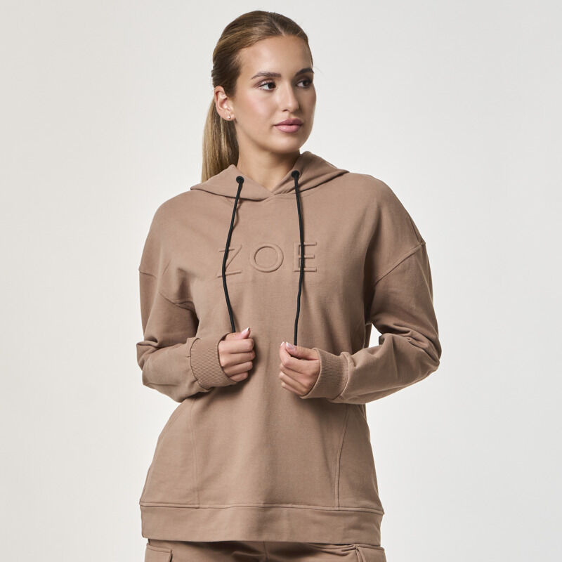 Anya Hoodie, Cream Brown 