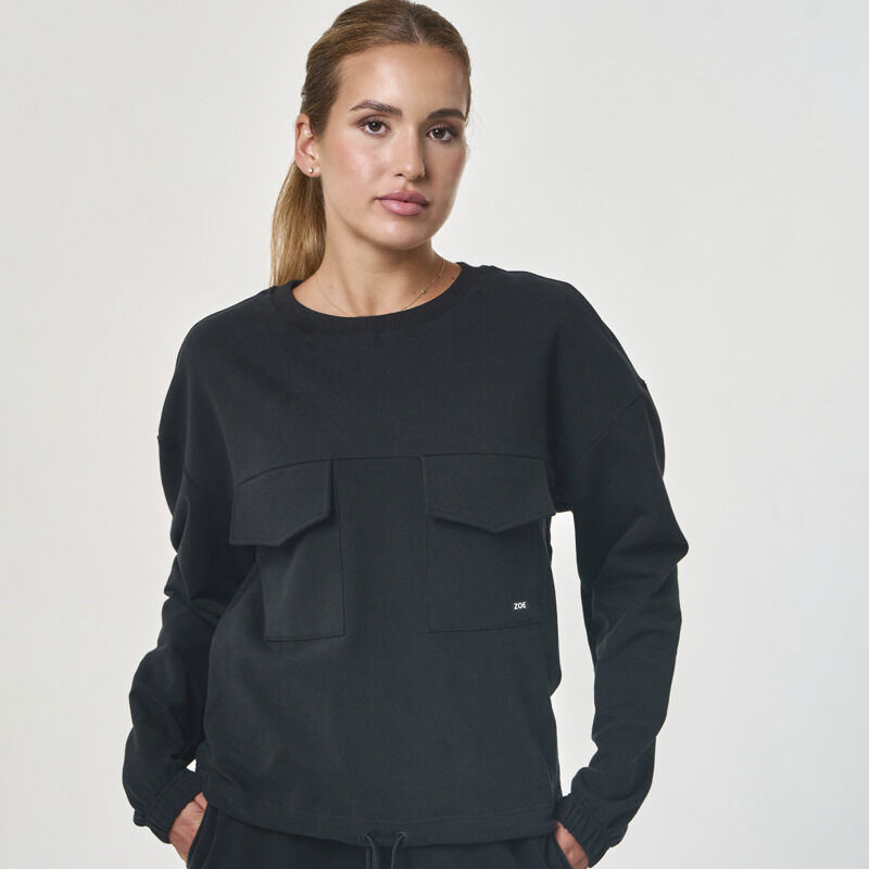 Anya Sweatshirt, Black 