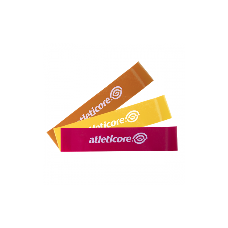 Atleticore, Latex Mini Bands Set, 3 Stück