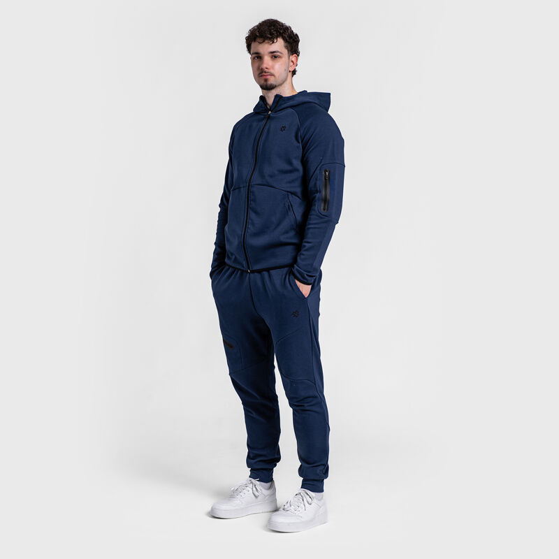 Polleo Men's Atlas Tech Hoodie, Blue 