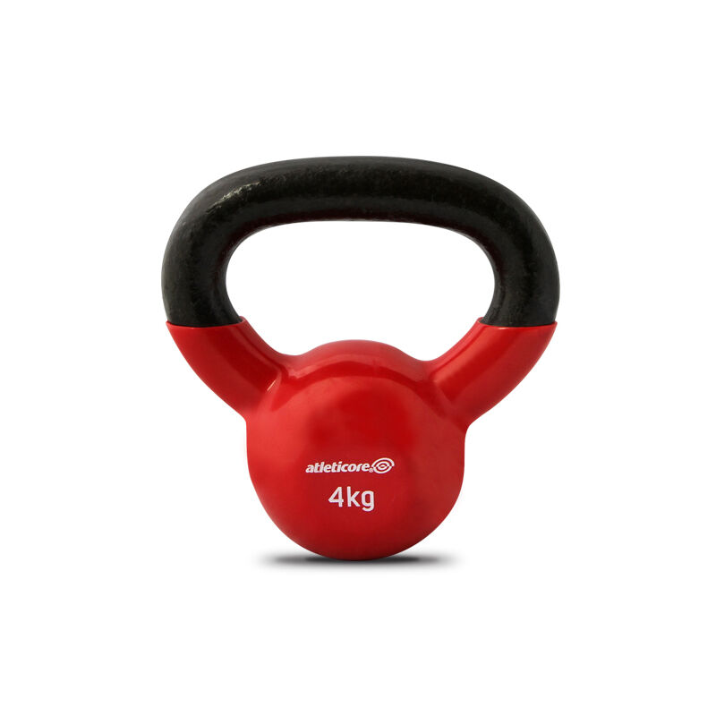 Rubberized kettlebell 4 kg Atleticore