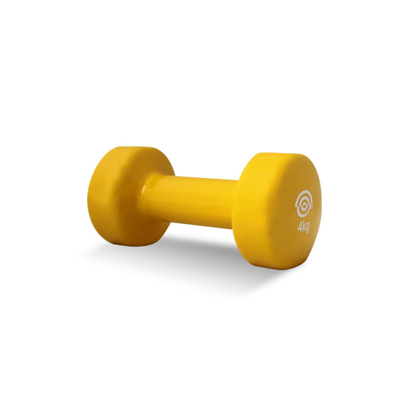 Dumbbell rubberized 4 kg Atleticore