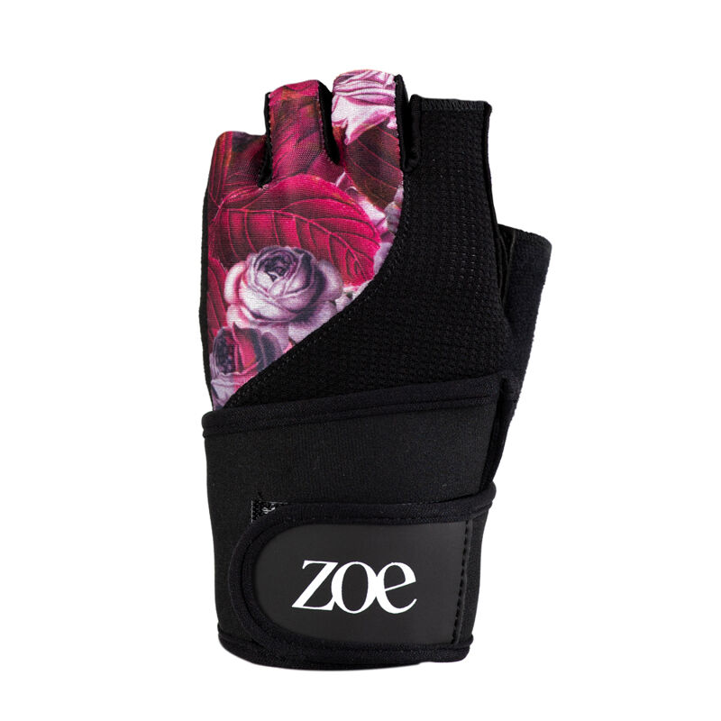 Floral Fitness Gloves, Purple Jungle 
