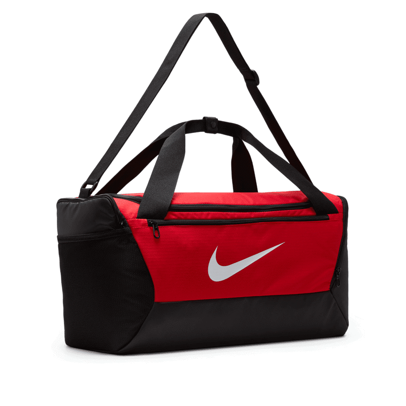 nike black and red bag