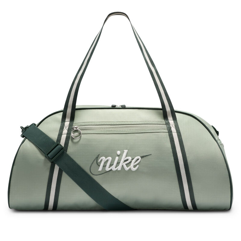 Nike Gym Club Retro Training Bag, Jade Horizon/Vintage Green/Summit White 
