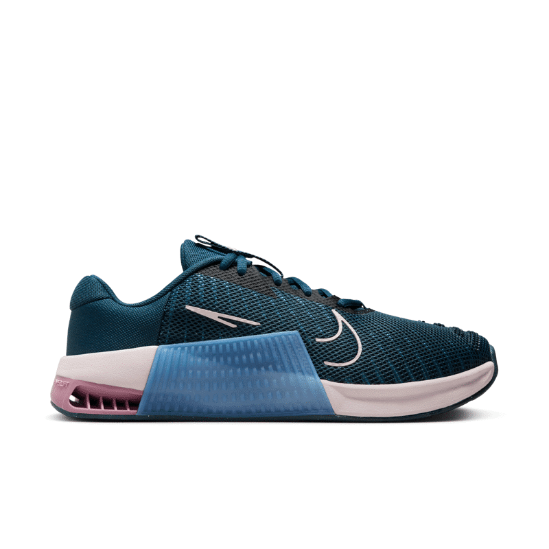 Nike Metcon 9 Women's Workout Shoes, Armory Navy/Platinum Violet/Plum Dust 
