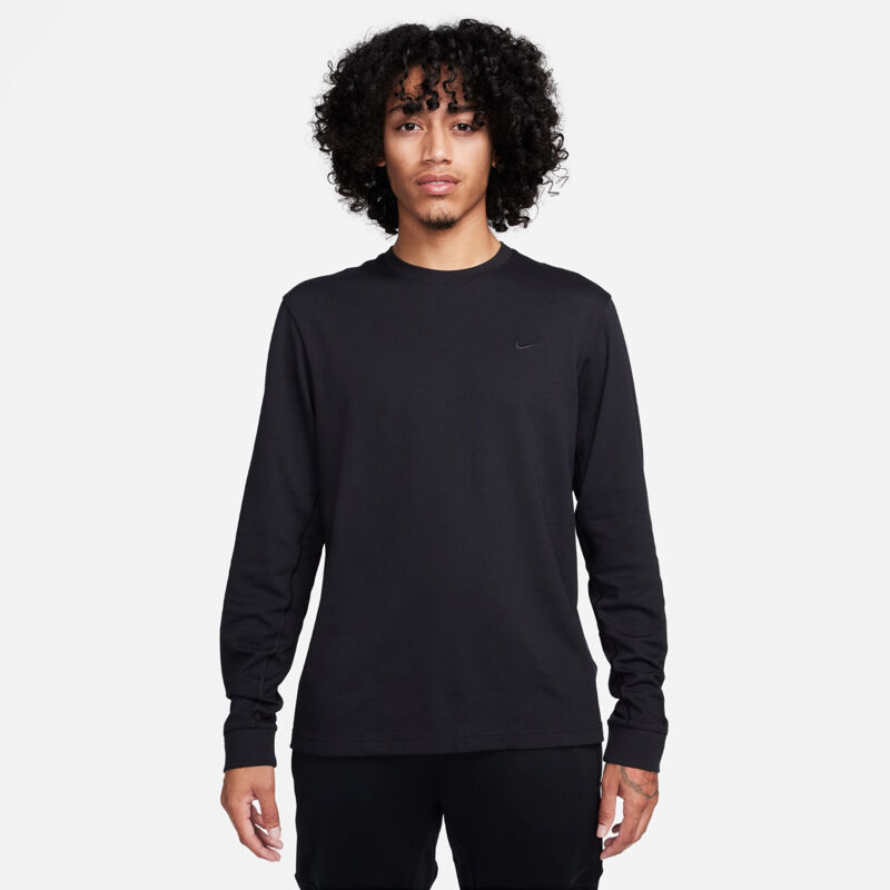Nike Dri-FIT Primary Long-Sleeve Shirt, Black 