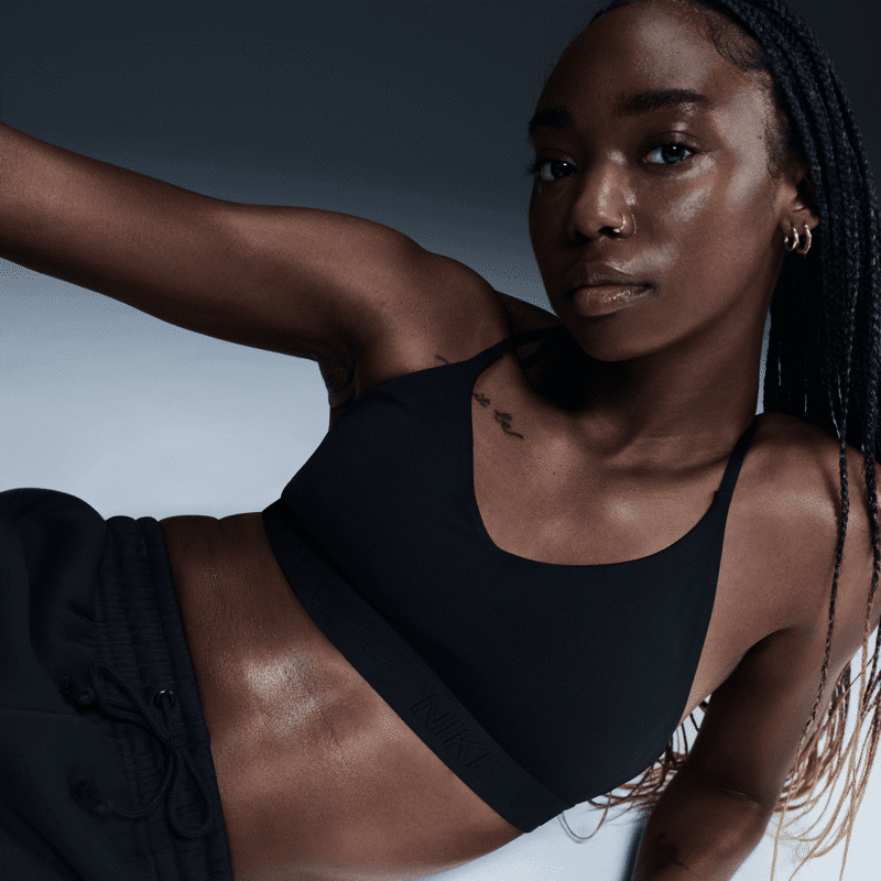Nike Bra Indy Light Support Padded, Black 