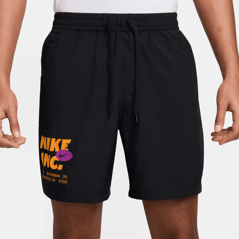 Nike Dri-FIT Form Shorts, Black/Sundial/Vivid Purple 