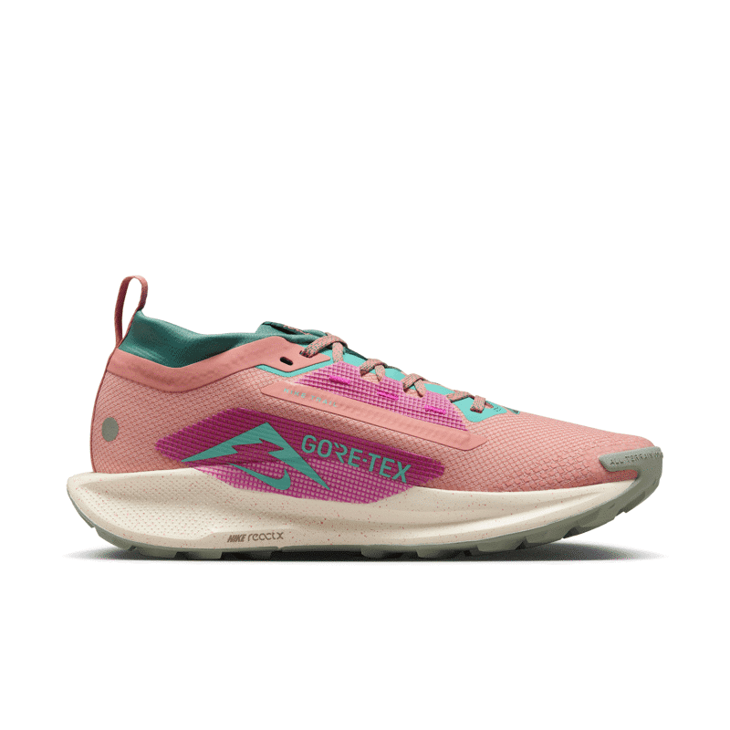 Nike Women's React Pegasus Trail 5 GORE-TEX, Red Stardust Green Frost 