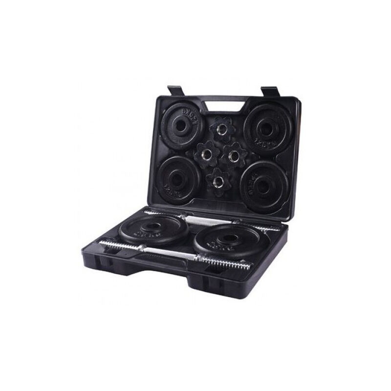 Komplet standard utega i šipke s navojem 20 kg