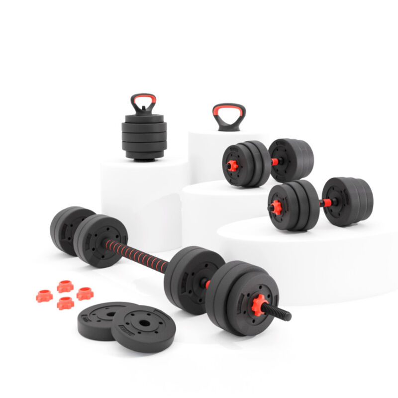 KSIX 50 kg Dumbbell Weight Set