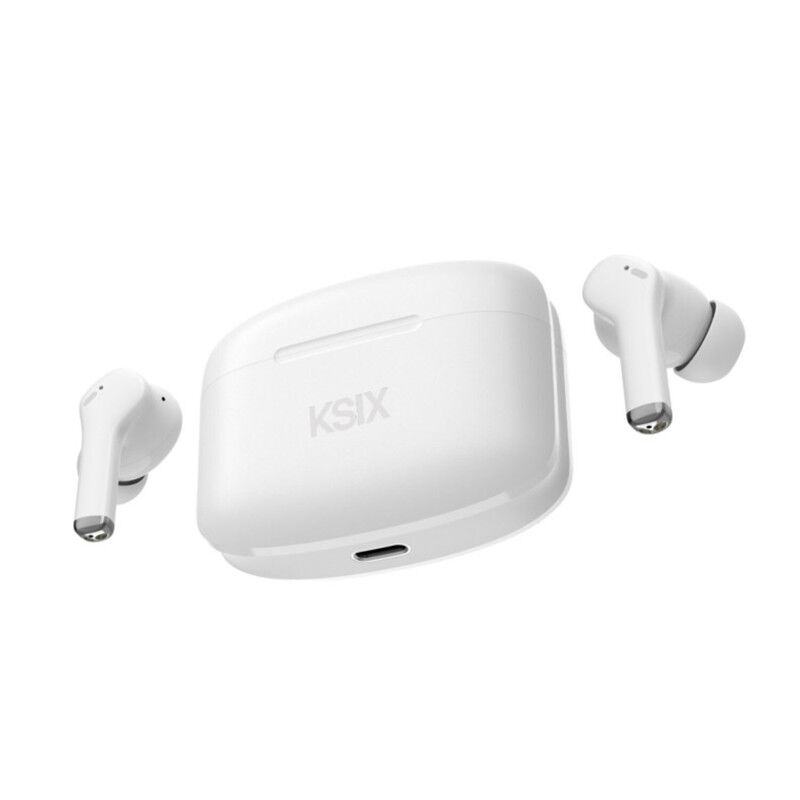 KSIX Orion2 Wireless Headphones ENC, White