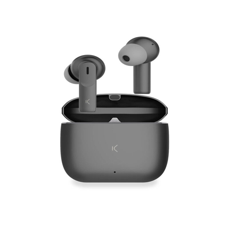 KSIX Meteor Wireless Headphones ENC Metal Housing, Grey