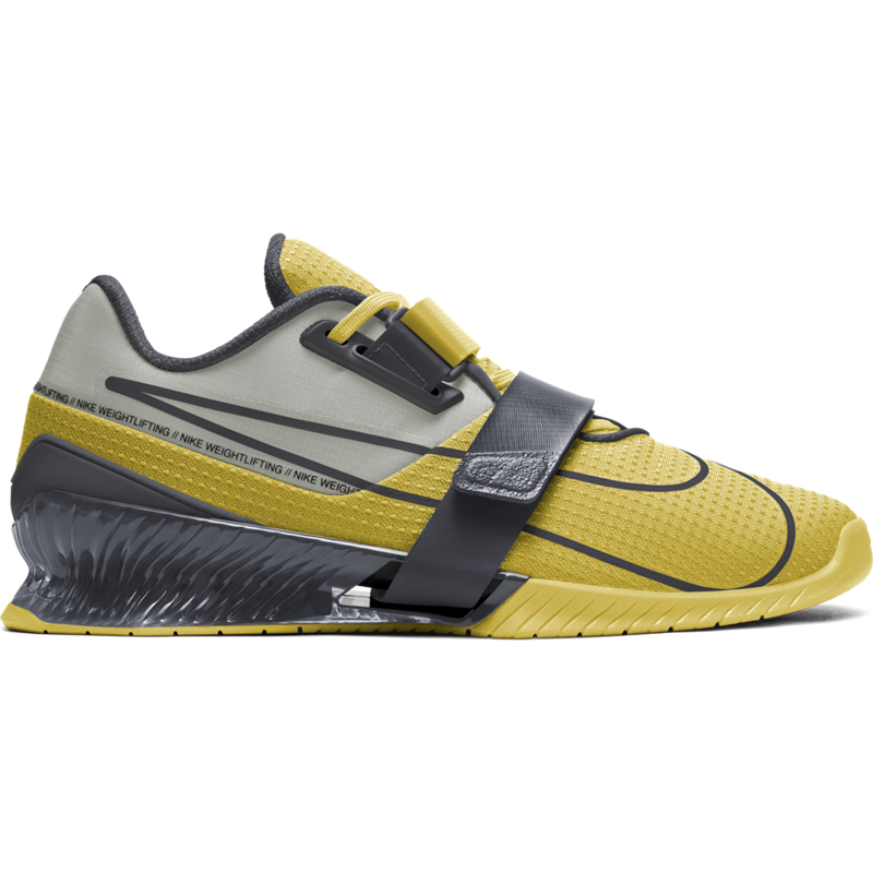 Nike Romaleos 4 Weightlifting Shoe, Bright Citron/Smoke Grey/Grey Fog 