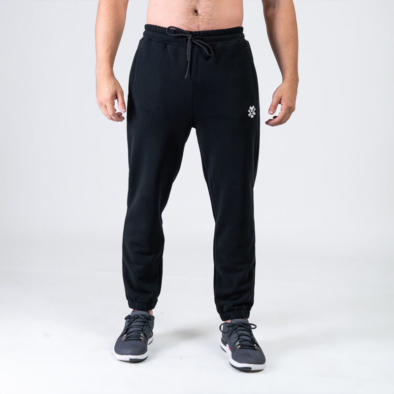 Polleo Men's Ares Terry Pants, Black 