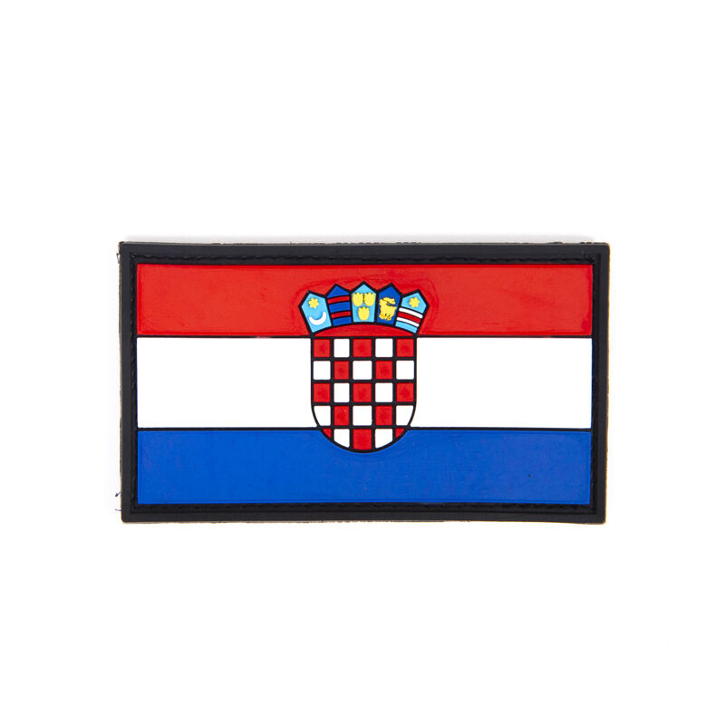 Patch s čičkom, hrvatska zastava