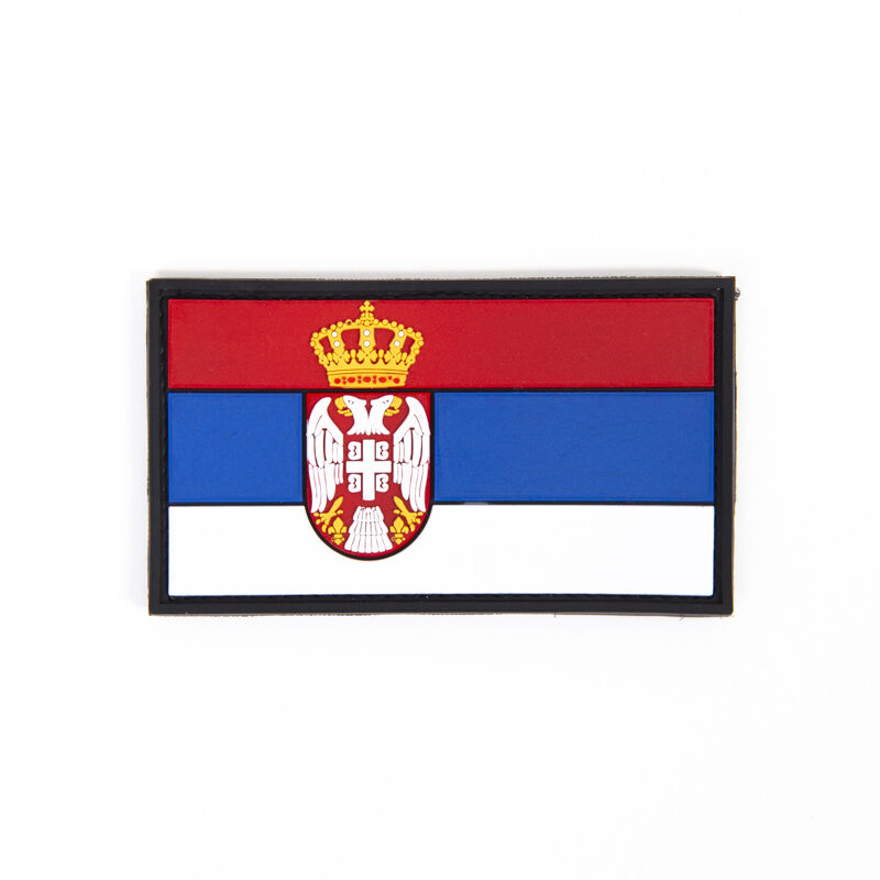 Patch s čičkom, srpska zastava