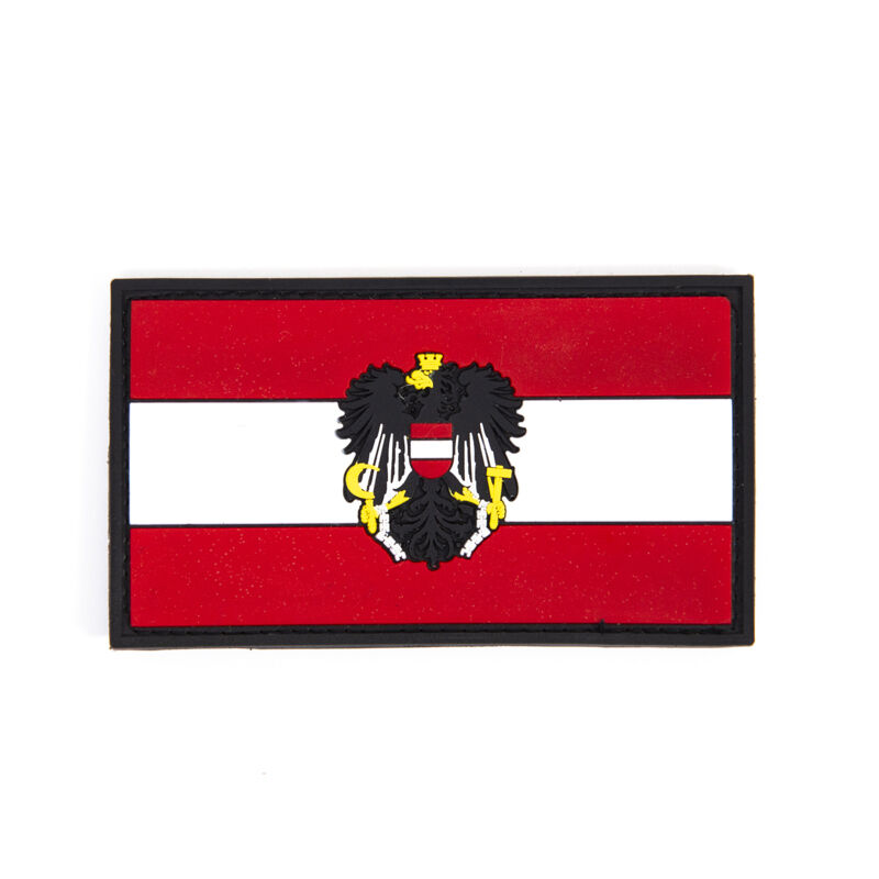 Patch s čičkom, austrijska zastava 