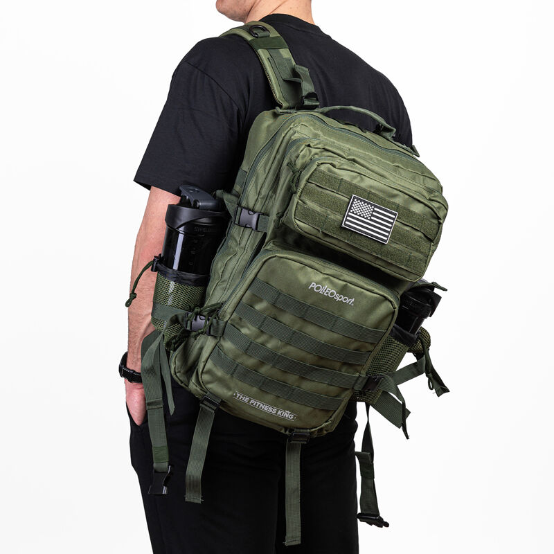 Polleo Sport Tactical Backpack, Camo Green, 45 l