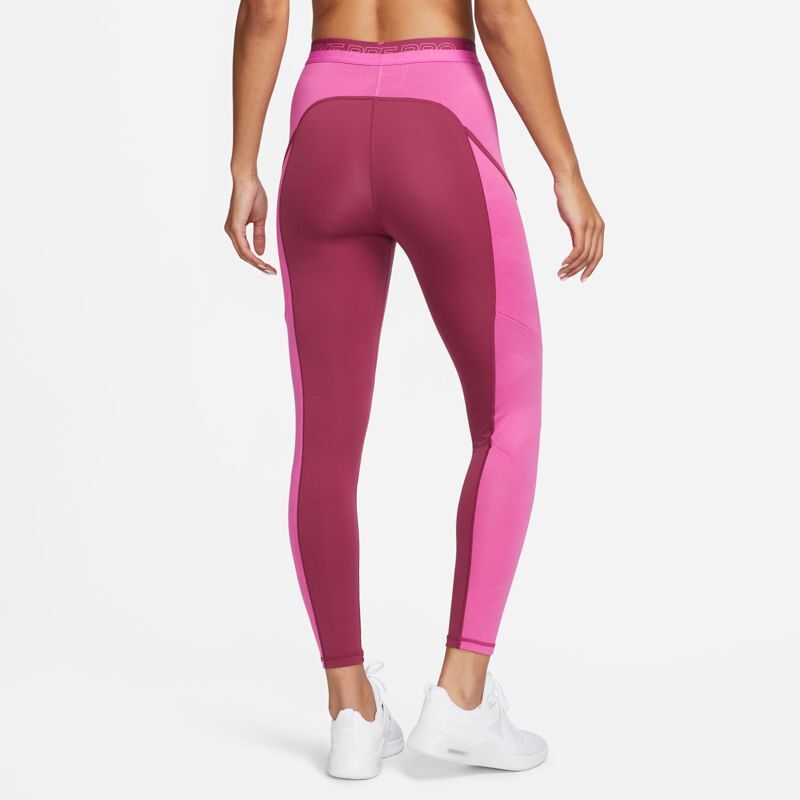 Nike Nsw High Waisted Legging In Pink - Orchid & Black