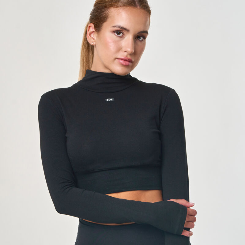 Ella Reverse Top, Black 
