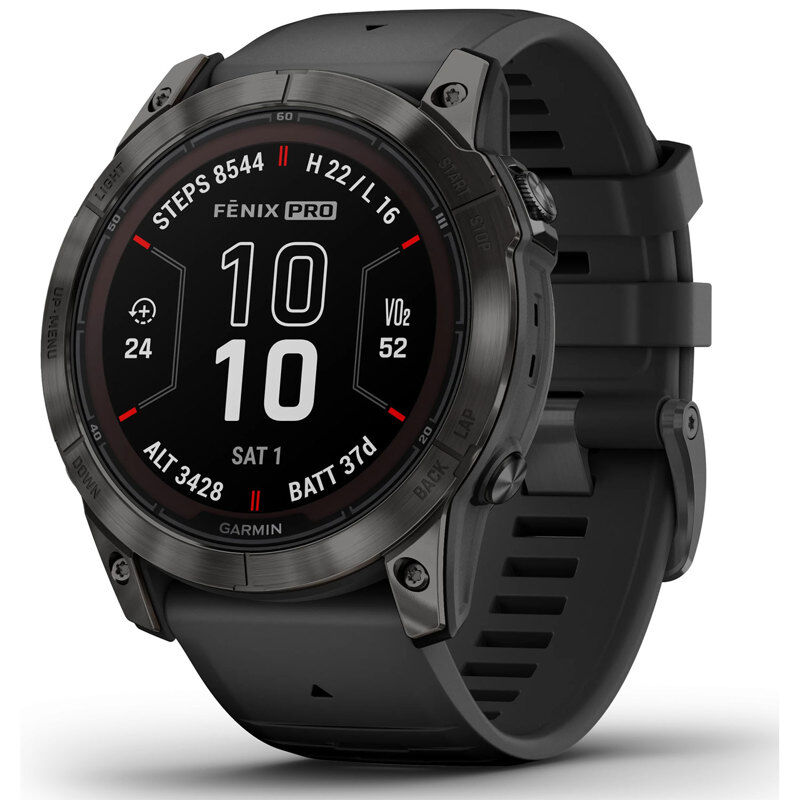 Fenix 7X PRO Sapphire Solar, Carbon Gray DLC Black