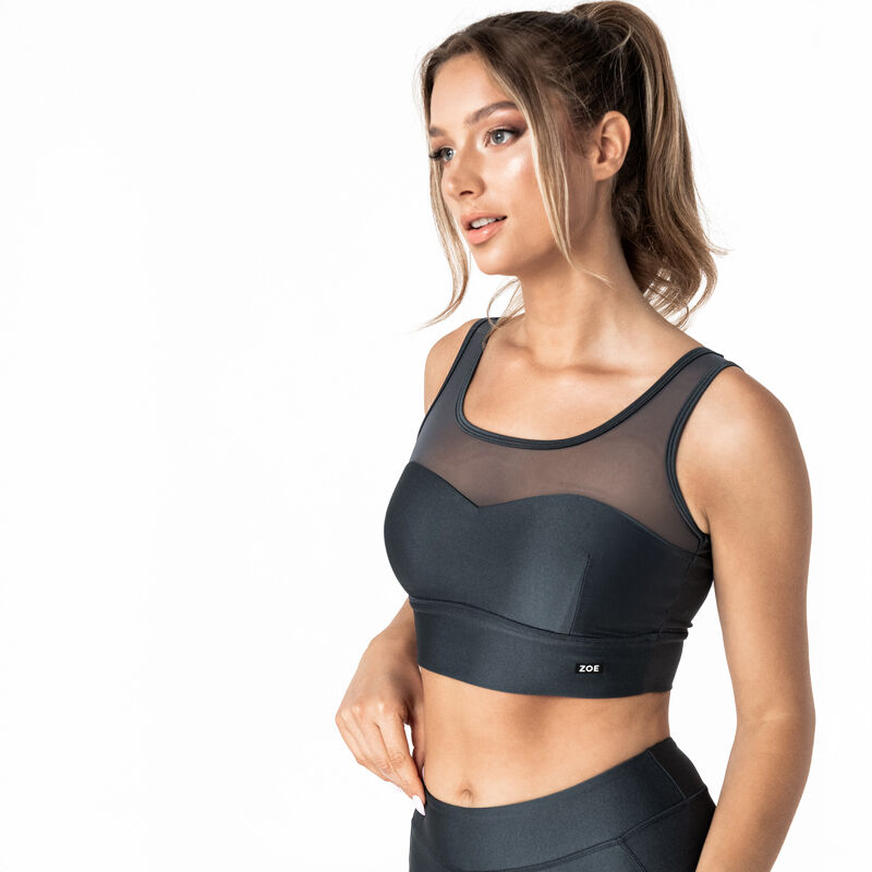 Fly Loft Bra, Steel Grey