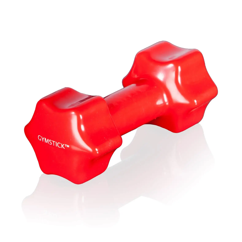 Dumbbell rubberized 6 kg Gymstick