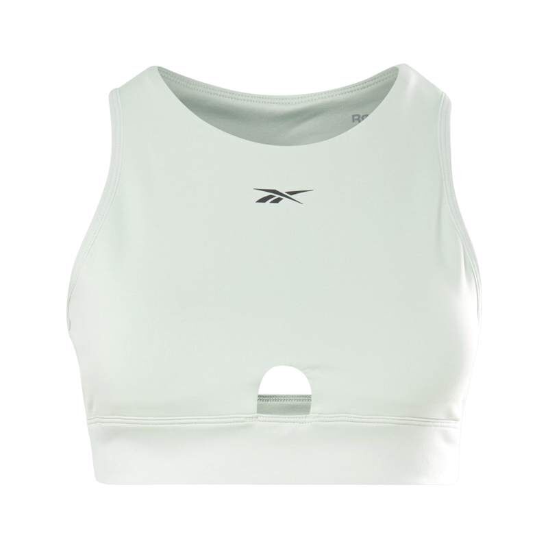 Reebok Studio Beyond The Sweat Women's Crop Bra, Light Sage 