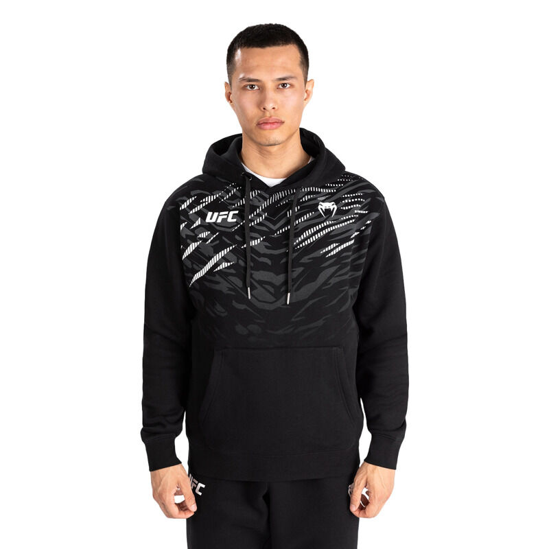 UFC Fusion by Venum Men's Replica Pullover Hoodie, Black 