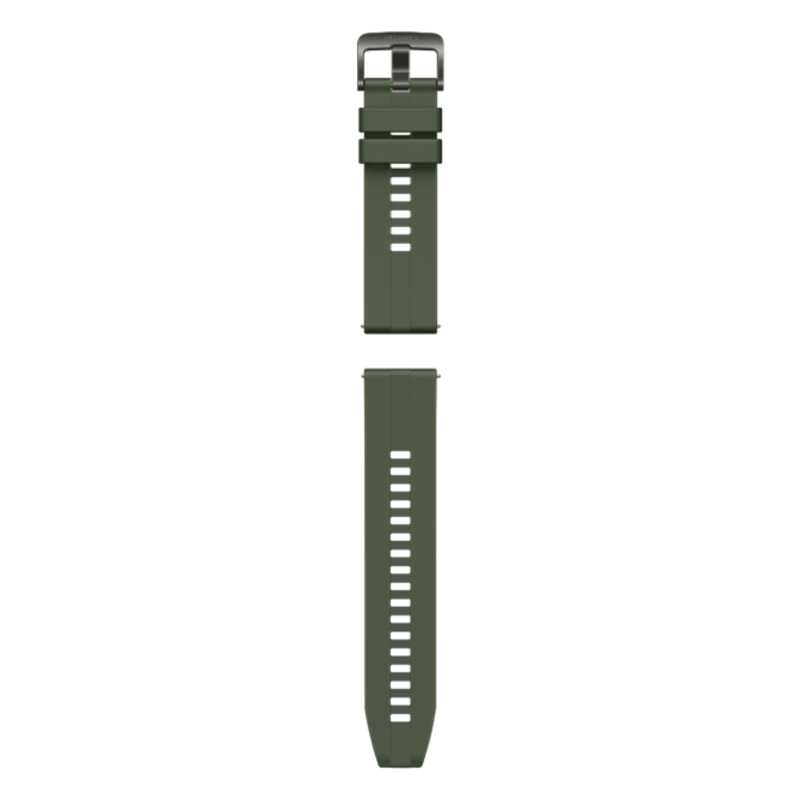 Huawei EasyFit 2 Fluoroelastomer Strap, Olive Green, 22 mm