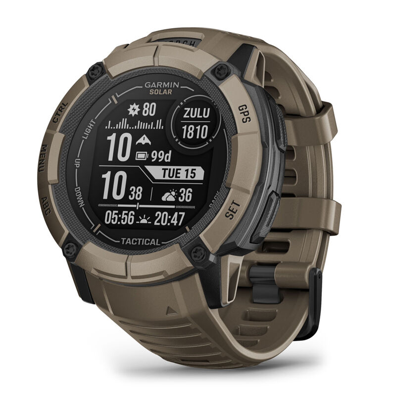 Instinct 2X Solar, Tactical Edition, Coyote Tan