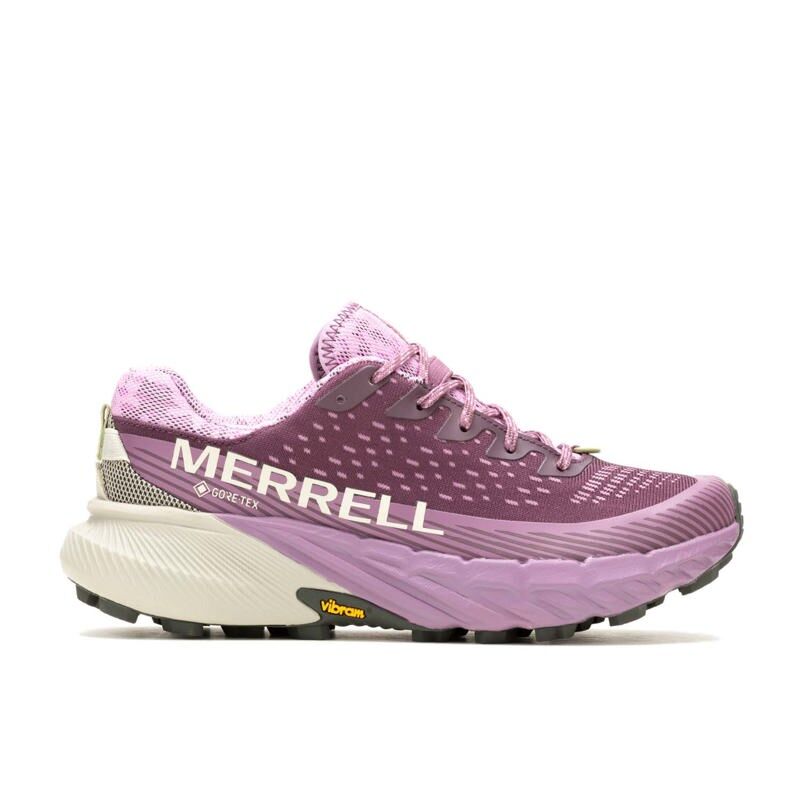 Merrell Agility Peak 5 GTX Women's Shoes, Plumwine/Mauve 