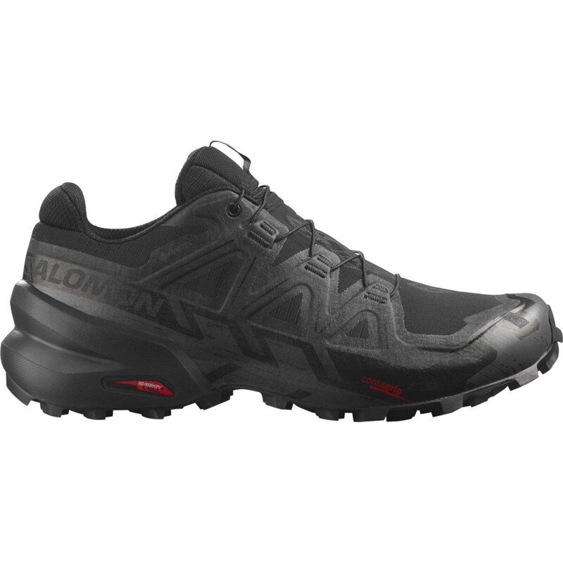 Salomon Speedcross 6 GTX Trail Shoes, Black/Black/Phantom 