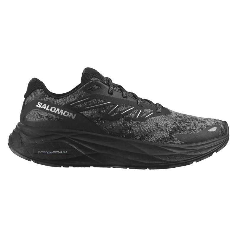 Salomon Aero Glide 2 Running Shoes, Black/Phantom/Ghost Gray 