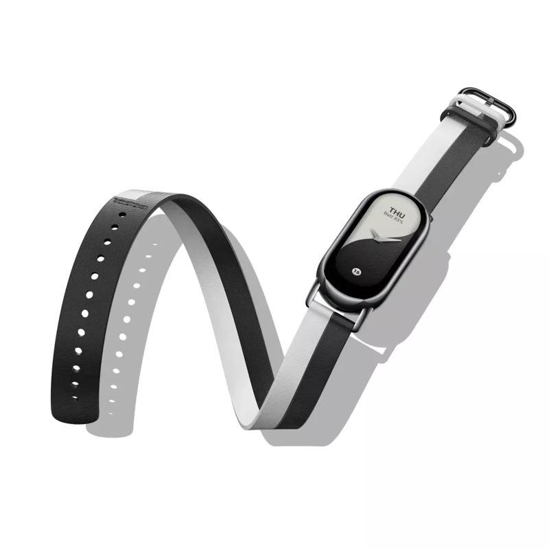 Xiaomi Smart Band 8 Double Wrap Strap, Black/White