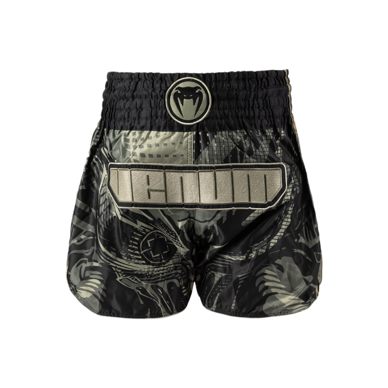 Venum Shorts Invader Muay Thai, Black/Sand 
