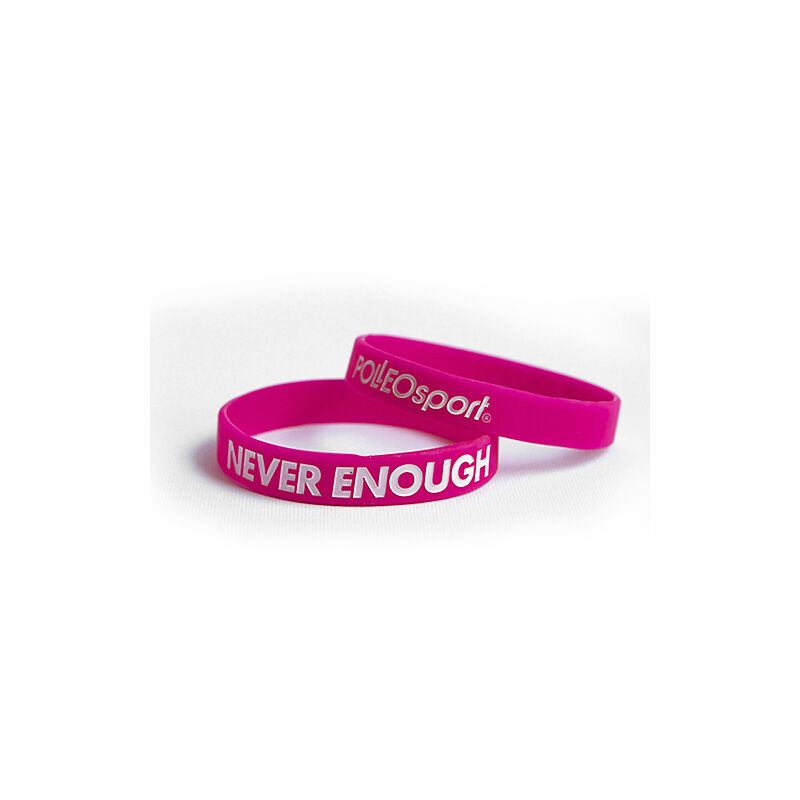 Motivational bracelet, Never Enough